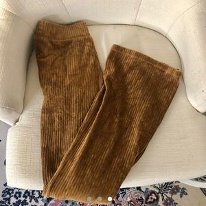 Uniqlo corduroy flare pants